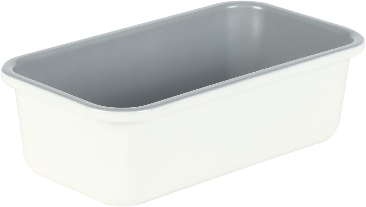 Sur La Table Kitchen Essentials Bake Sale 9 X 5 Inch PFOA, PFAS, PTFE Free Nonstick Loaf Pan – Linen White