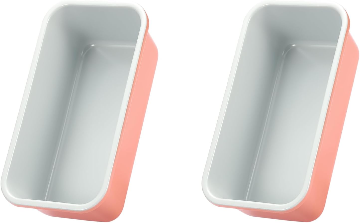 Bread Loaf Pans for Home Baking Carbon Steel 1lb meatloaf Tin, Perracotta 9×5 inch Non Stick banana bread cake baking Mold