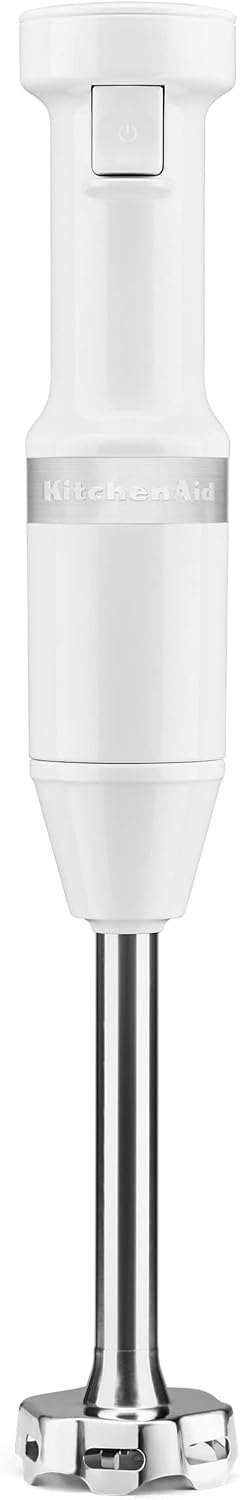 KitchenAid Variable Speed Corded Hand Blender KHBV53, White