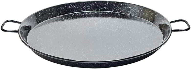 Garcima 32-Inch Enameled Steel Paella Pan, 80cm