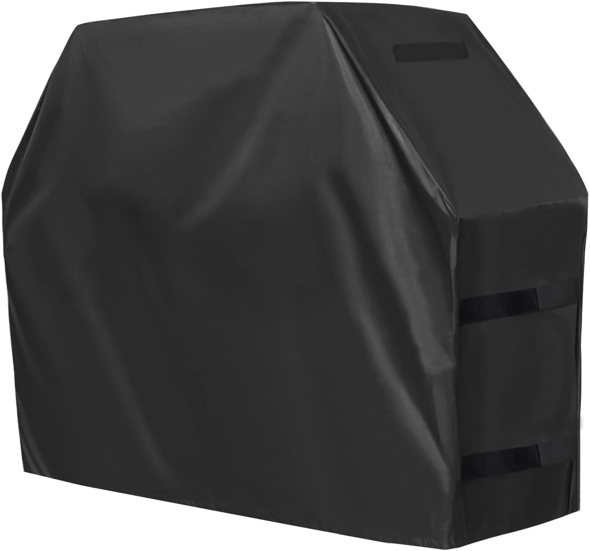 OutdoorLines Waterproof Heavy Duty BBQ Grill Cover – Universal Barbecue Grill Covers UV Resistant Barbeque Gas Grill Cover for Outdoor Universal Grills, 58L x 24W x 44H Inch, Black