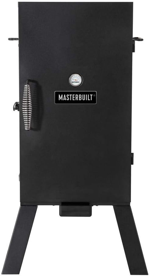 Masterbuilt 20070210, 30 inch, MB20070210 Analog Electric Smoker with 3 Smoking Racks, 30″ Black (Old Version)