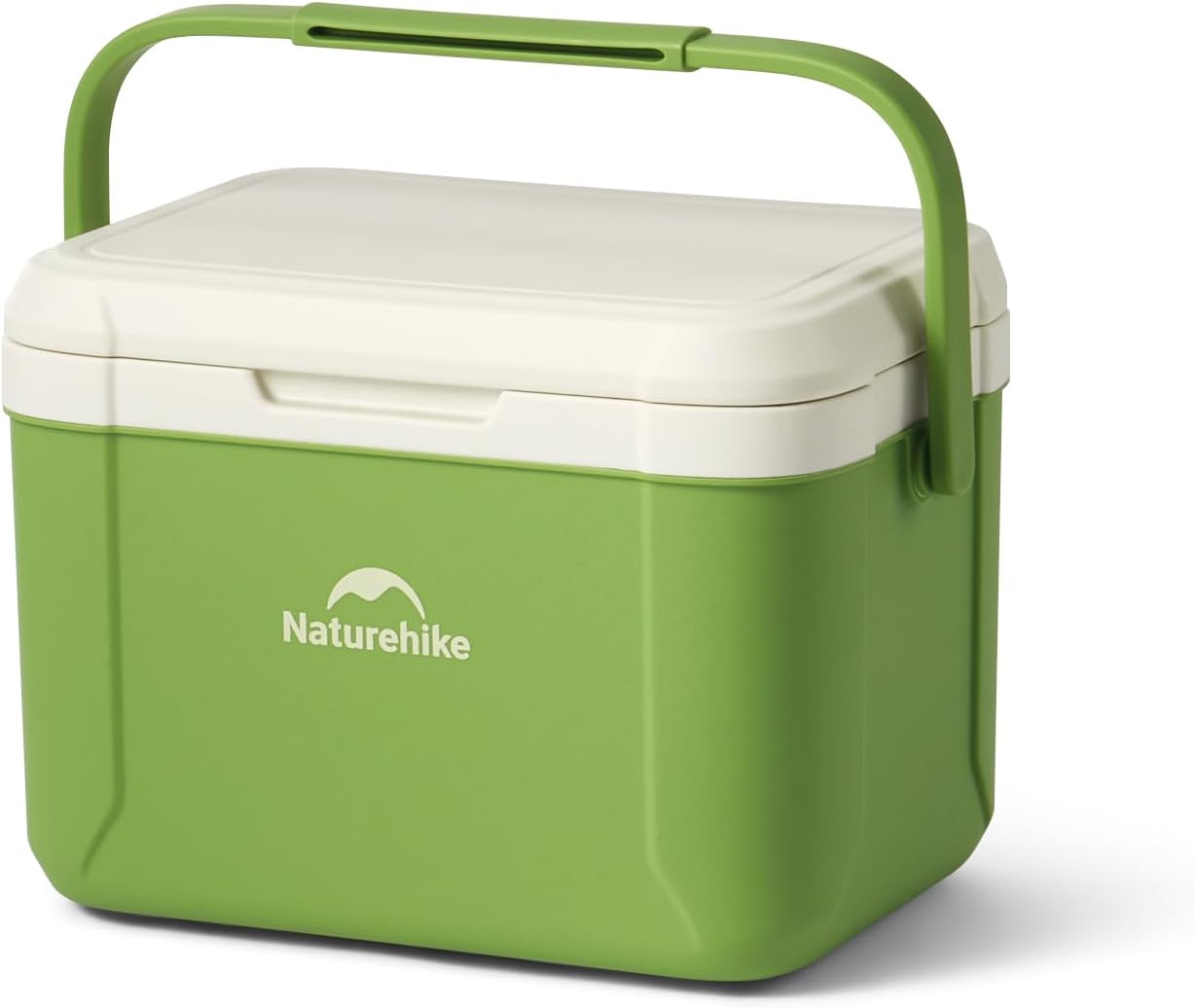 Naturehike 5.3/15/19 QT Hard Cooler, Insulated Ice Chest Box, Portable Ice Retention Cooler for Beach Camping Picnic Fishing Barbecue