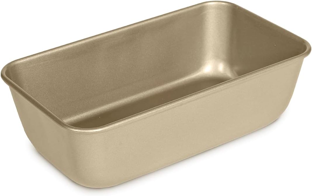 Glad Loaf Baking Pan Nonstick – Heavy Duty Metal Bakeware for Bread and Cakes, 9.5 x 5.62 x 2.5 inches