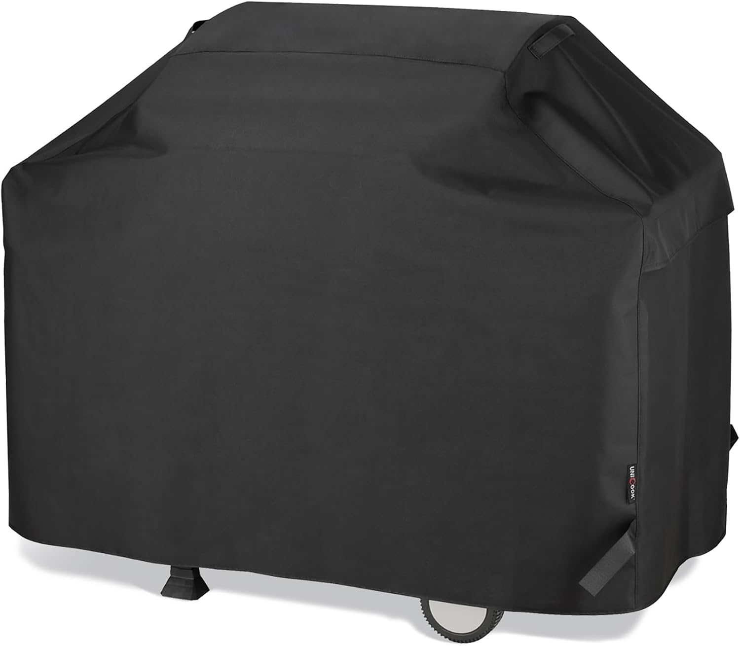 Unicook Grill Cover 60 Inch, Heavy Duty Waterproof Gas Grill Cover for Outside, Fade Resistant Outdoor Barbecue Protector, Compatible with Weber Char-Broil Nexgrill BBQs up to 58″ Wide