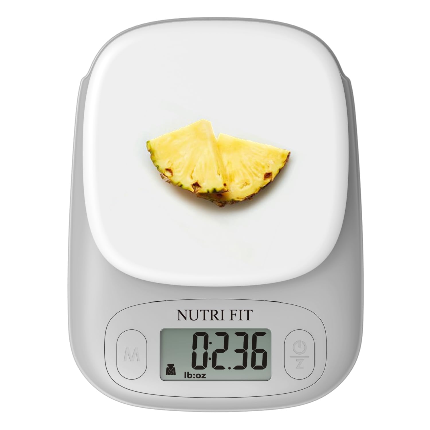 Food Scale Digital Kitchen Scale Weight Grams and Ounces of NUTRI FIT, Portable & Accurate Scale for Cooking Baking Jewelry Coffee Postage, Stylish Compact Design, Max 11lb 0.5g Increment, Smart Tare