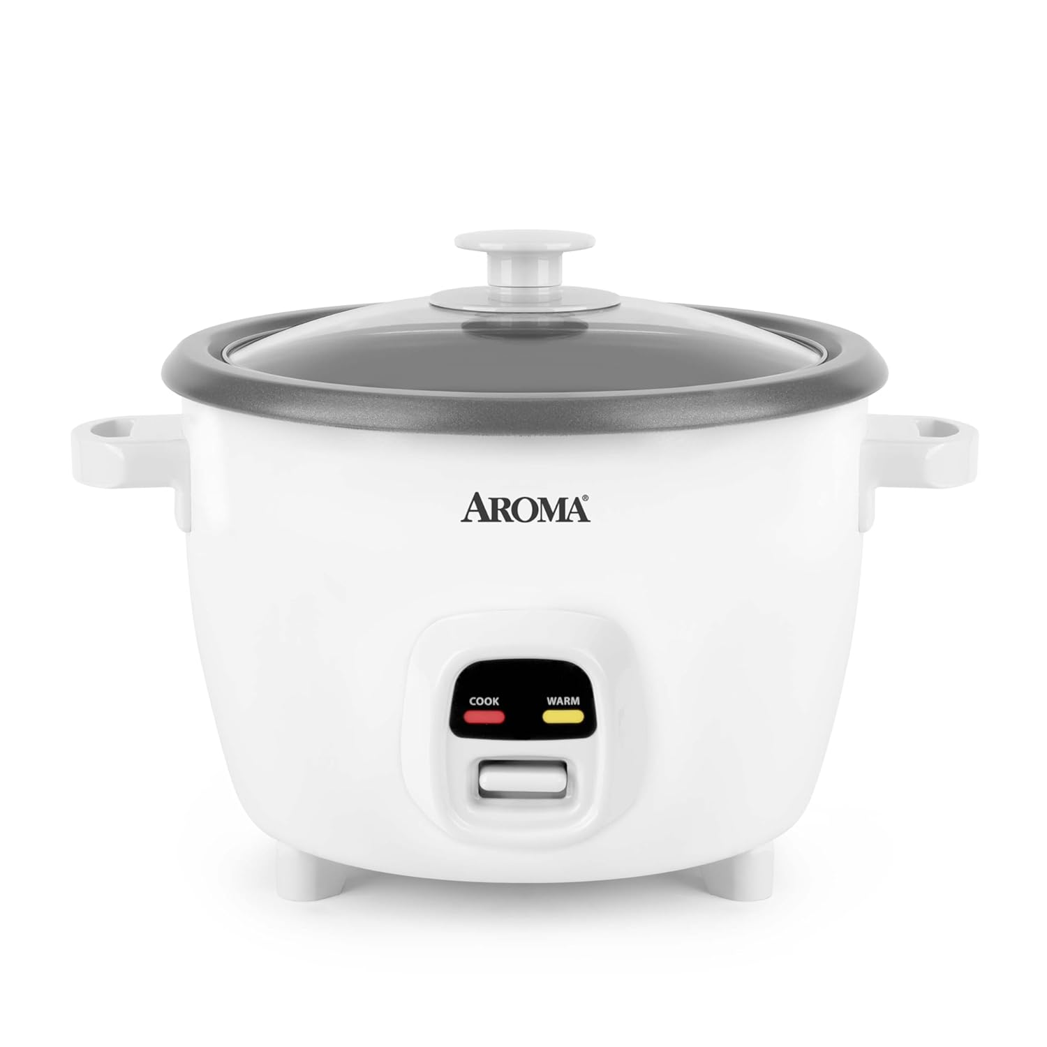 AROMA® 20-Cup (Cooked) One-Touch Rice Cooker and Food Steamer with Auto-Warm | 10 cups uncooked, 20 cups cooked (ARC-390NGP)