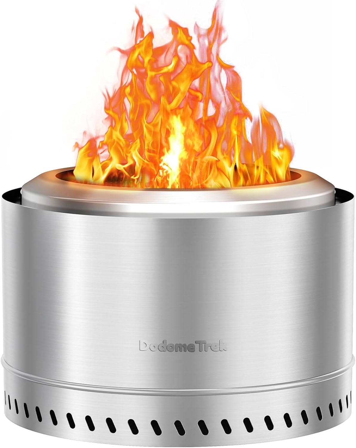 Smokeless Fire Pit, Portable Firepit Outdoor, 27 Inch Stainless Steel