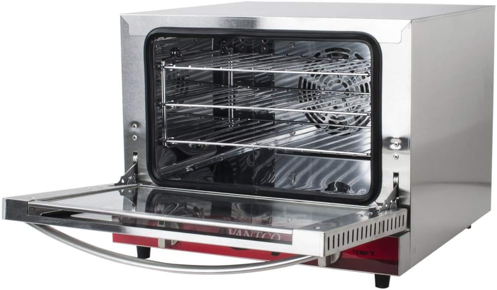 Avantco CO-14 Quarter Size Commercial Countertop Convection Oven Counter Top, 0.8 Cu. Ft. – 120V, 1440W