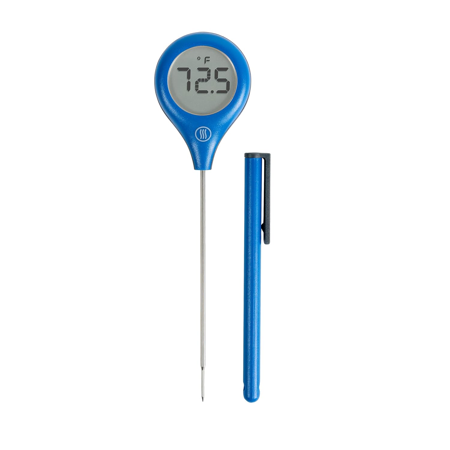 ThermoWorks ThermoPop 2 — Best Value Instant Read Thermometer – Nautical Blue