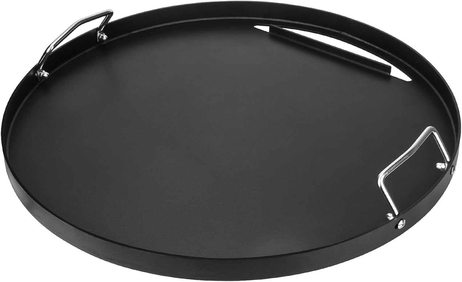 Full Size Griddle Insert for Weber 22 Inch Charcoal Grills, Flat Top Griddle for Weber 22″ Original Kettle, Master-Touch and Performer Deluxe Charcoal Grill, Compatible with Most 22″ Round Grills