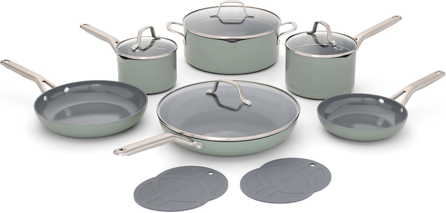 Calphalon® Ceramic Nonstick 12-pc. Cookware Set