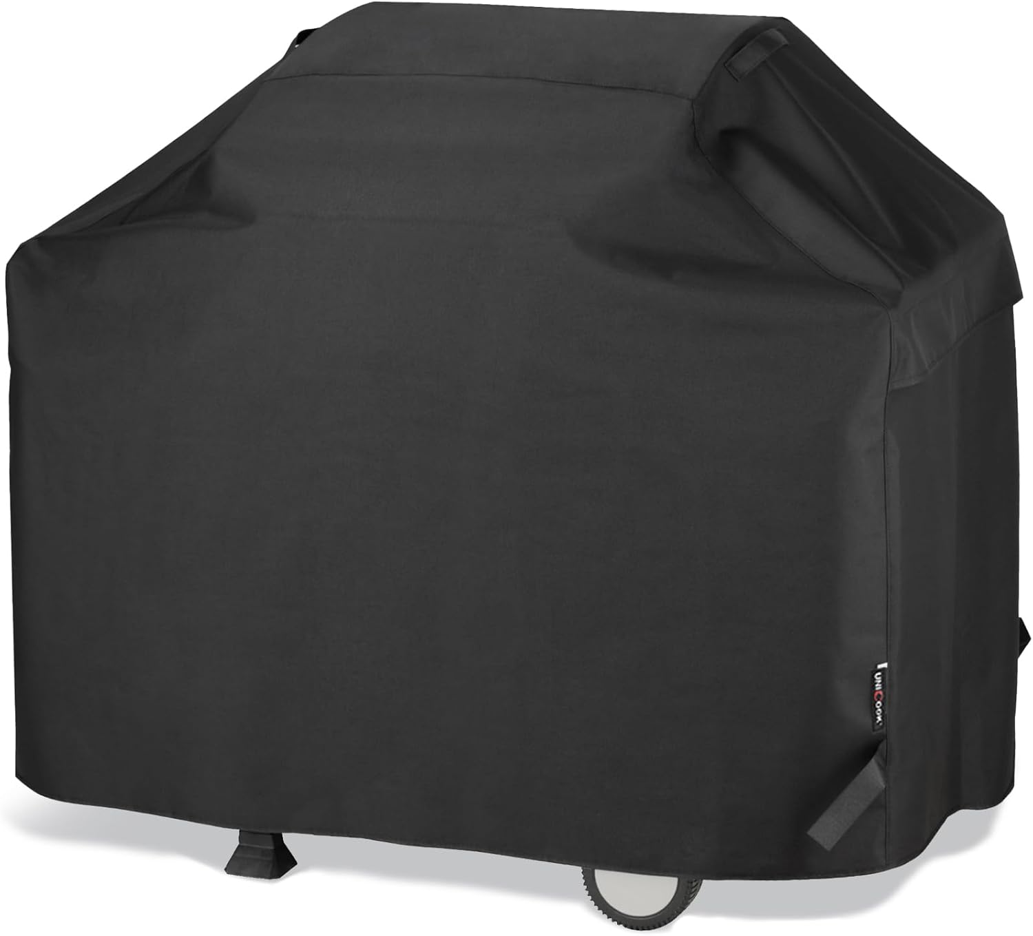 Unicook 50 Inch Outdoor BBQ Grill Cover with Air Vents/Handles/Straps, Heavy Duty Waterproof, Fade Resistant, Fits for Weber Char-Broil Nexgrill 2-3 Burner Gas Grills etc