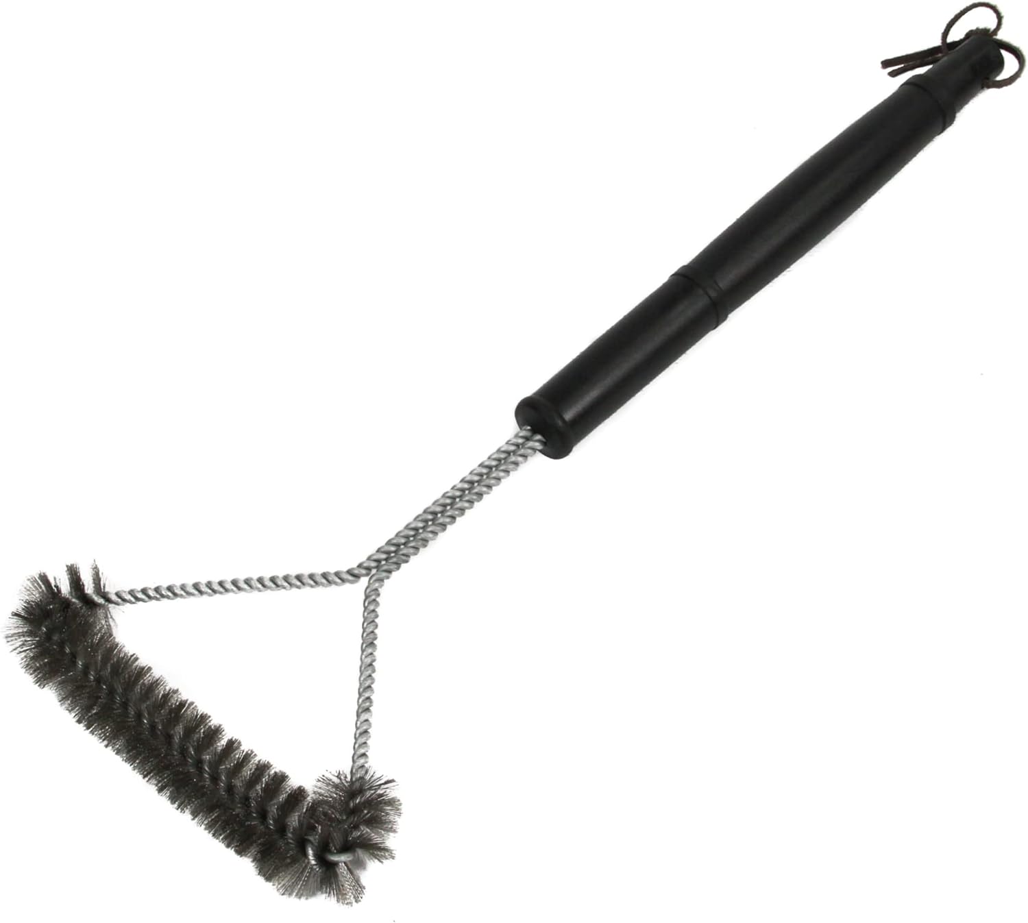 Chef Craft Select BBQ Grill Brush, 18 Inch, Stainless Steel/Black