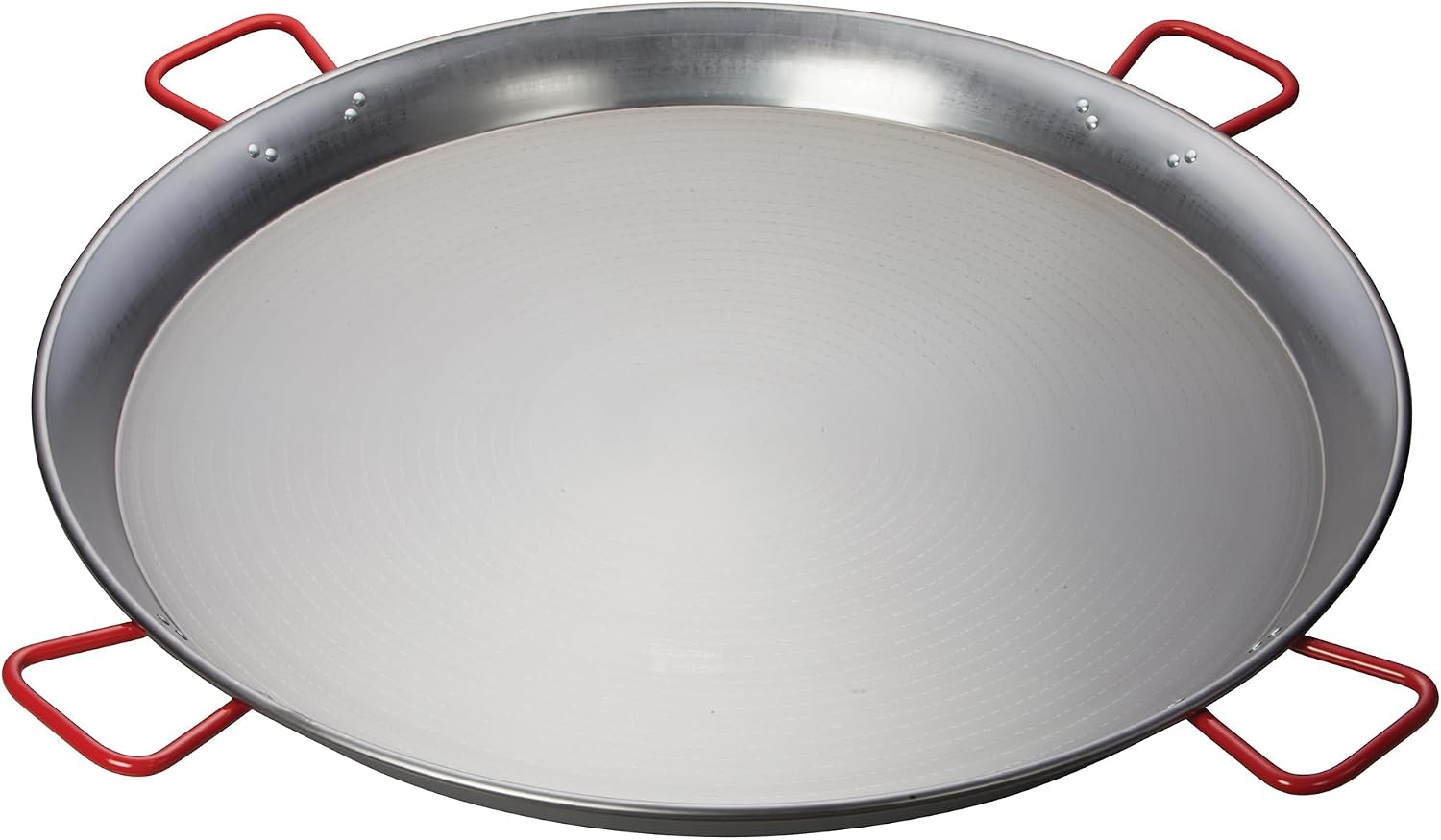 Winco 35-1/2″ Paella Pan, Polished Carbon Steel (Spain)