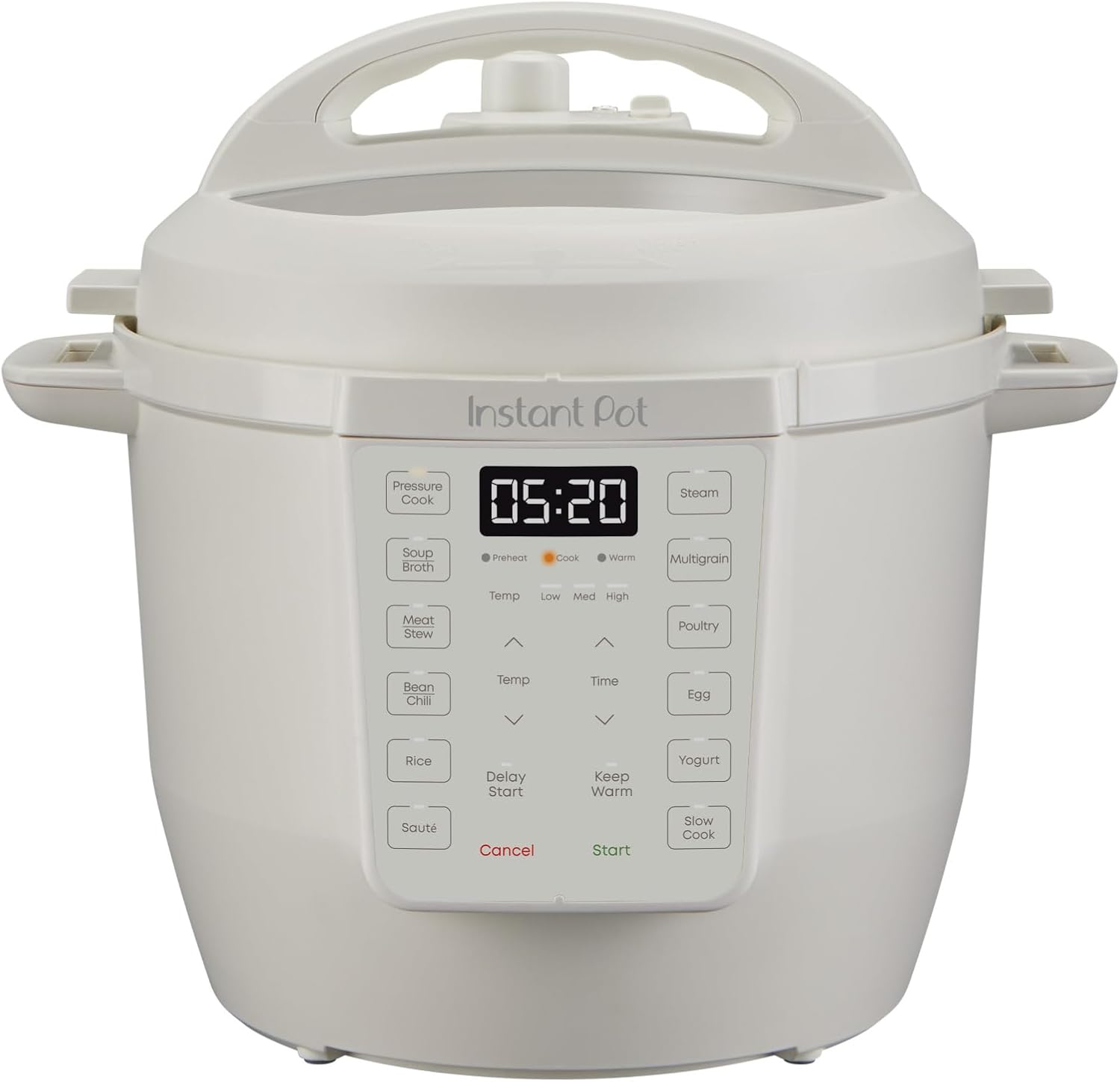 Instant Pot 6QT RIO 7-in-1 Multi-Cooker, Pressure Cooker, Slow cook, Sauté, Steam, Rice Maker, Yogurt, & Warmer, Sea Salt, 6 Quarts