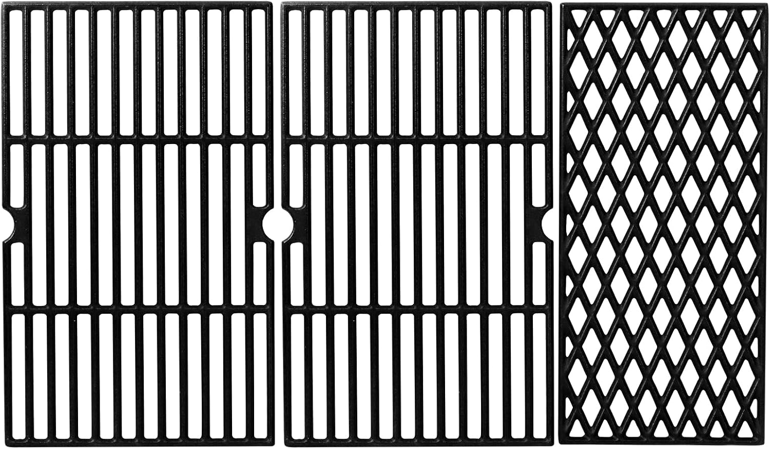 70-01-911 Cooking Grates for Dynaglo DGH450CRP DGH450CRP-D DGF493BNP DGH474CRP DGH485CRP, Kenmore Backyard BY13-101-001-12 Gas Grill, Cast Iron Grill Replacement Parts for Dyna-glo DGH450CRP