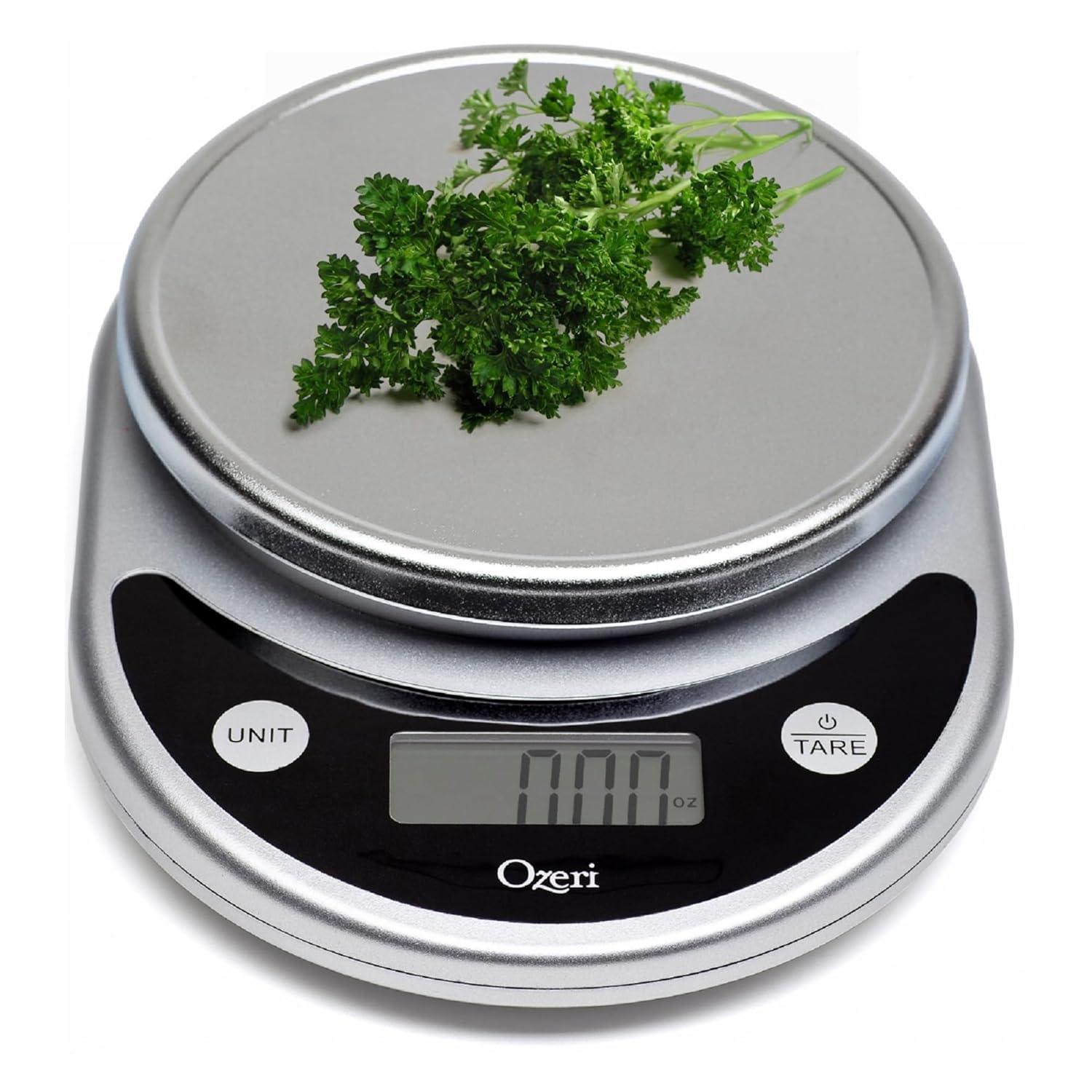 Ozeri® Pronto® Kitchen and Food Scale with Variable Graduation Technology® | Recognized by experts — Winner of awards from the Food Network, The New York Times’ Wirecutter, CNN Underscored, and others.