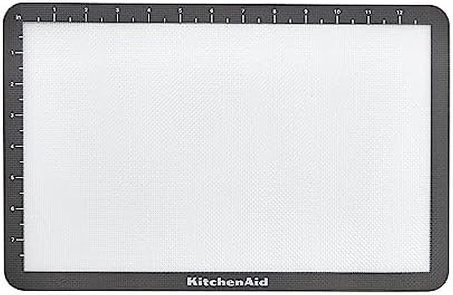 KitchenAid Silicone Medium Baking Mat, 9×14-Inch, Gray