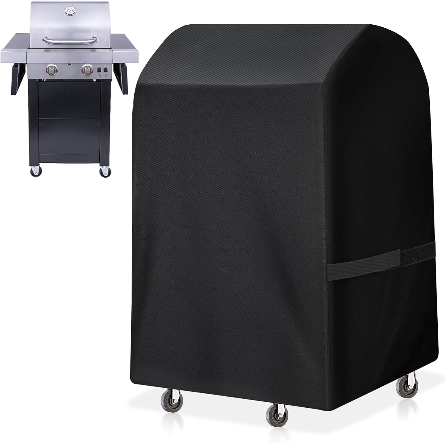 NEXCOVER Grill Cover- 30″ Waterproof BBQ Grill Cover, Barbeque Cover Grill Cover for Outdoor Grill, UV Resistant Dustproof Barbecue Smoker Cover.