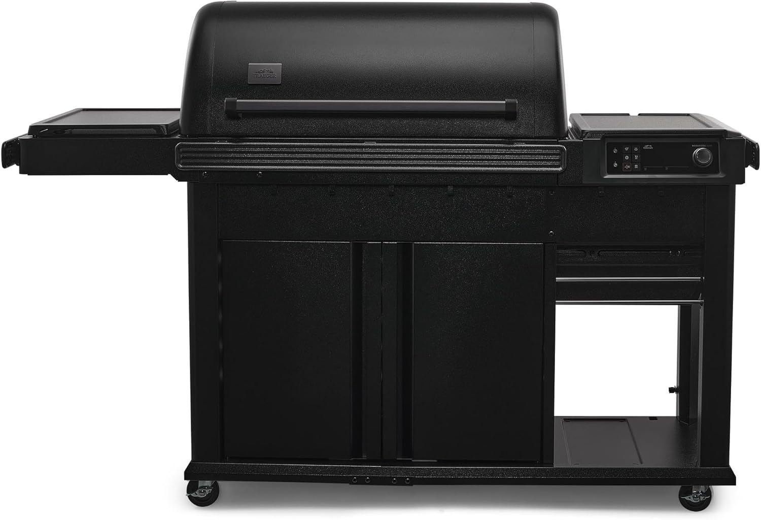 Traeger Woodridge Elite Electric Wood Pellet Grill and Smoker, 970 Sq. in., Side Sear Station, WiFIRE Technology, Super Smoke Mode, Outdoor Pellet Smoker Grill with Insulated Body, Black, TFC97XLH