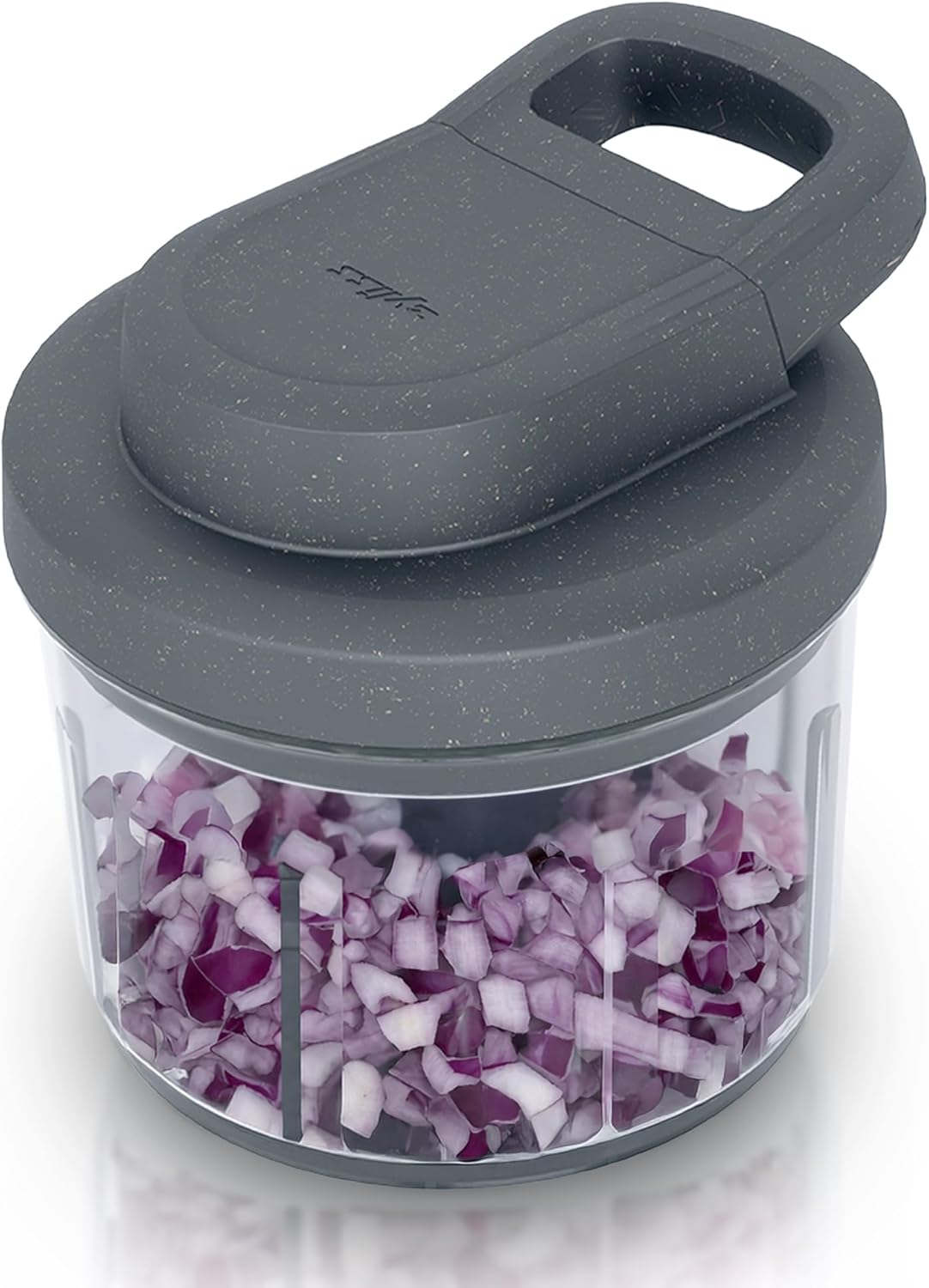 Zyliss Easy Pull Food Chopper and Manual Food Processor – Hand-Held Slicer & Dicer for Fruits & Vegetables – Easy Pull Manual Food Chopper – Cooking Gadgets & Kitchen Essentials – Easy Pull 3.0