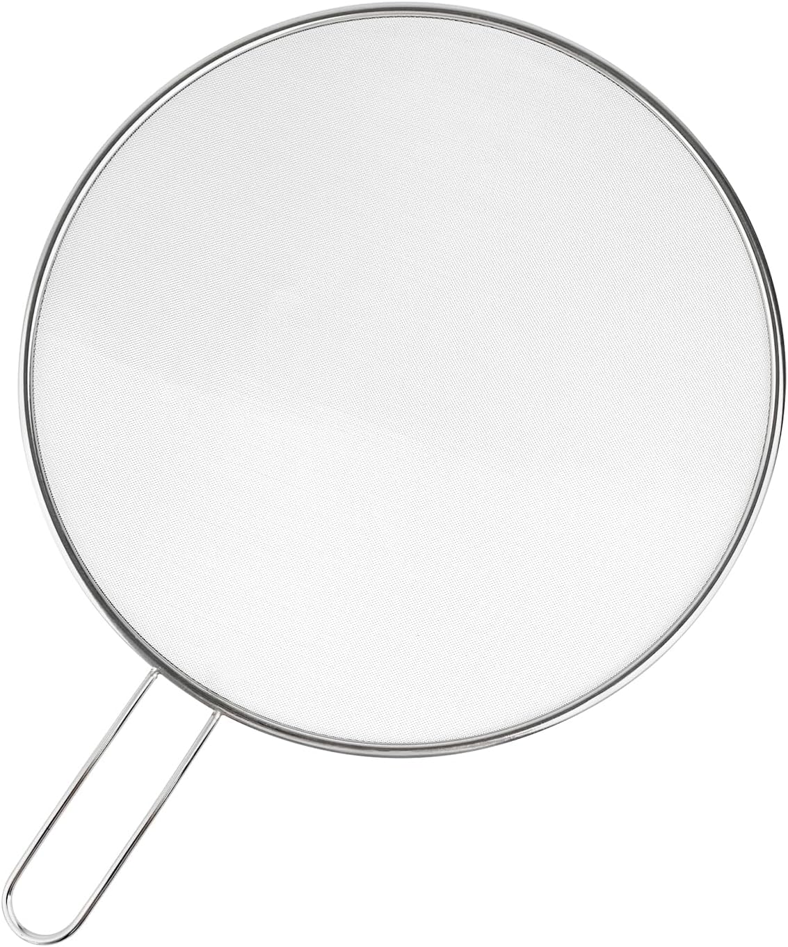 Stainless Steel Splatter Guard, 13-Inch Silver Grease Splatter Guard for Frying Pan, Cooking Pots, and Skillets – Ideal for Kitchen and Dining Room Use