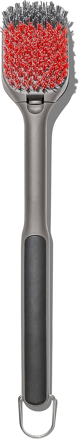 OXO Outdoor Nylon Grill Brush for Cold Cleaning