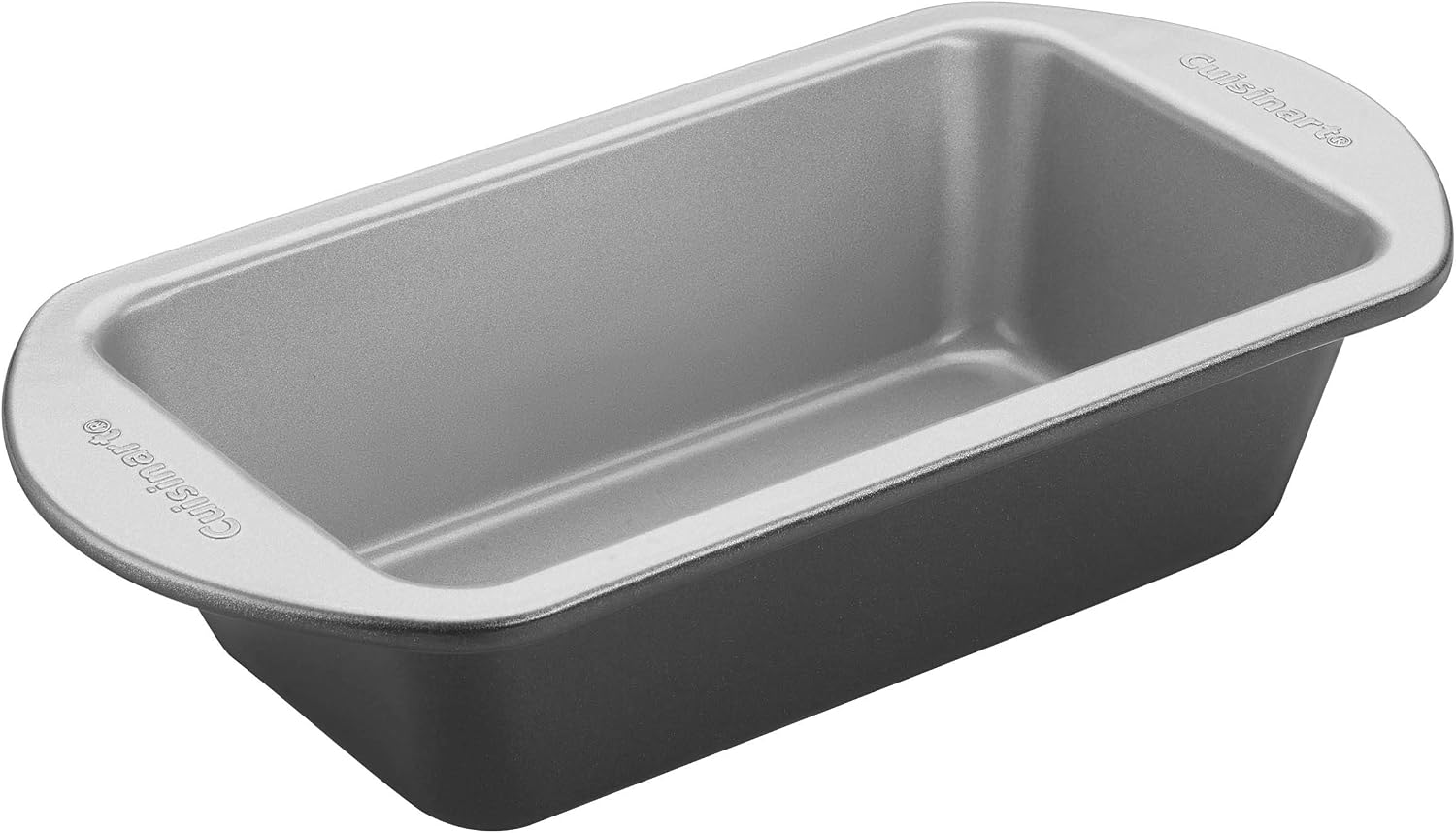 Cuisinart CMHB-9LP Easy-Grip Nonstick Loaf Pan, 9 Inch, Black/Silver