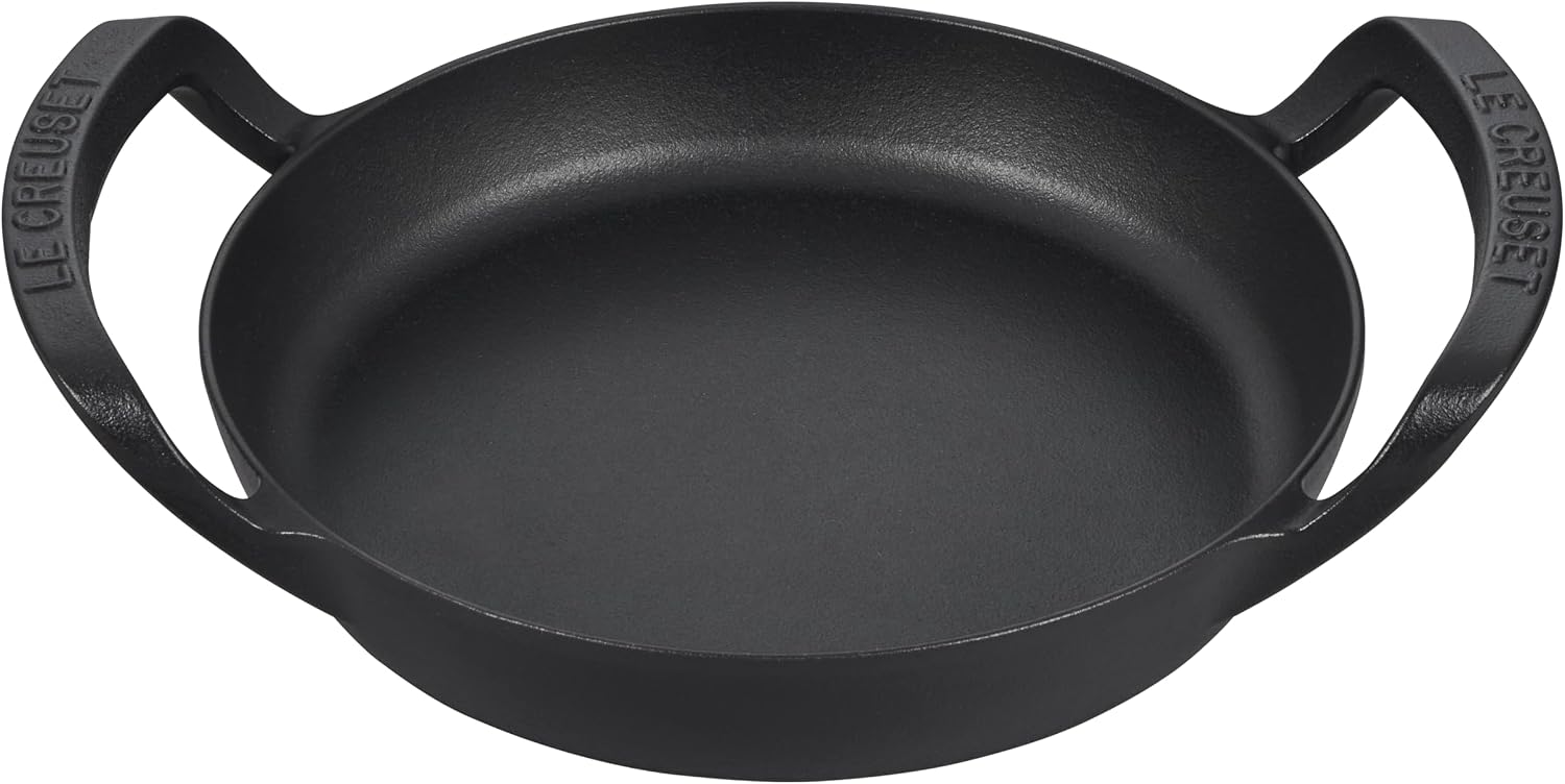 Le Creuset Alpine Outdoor Collection Enameled Cast Iron Skillet, 10″