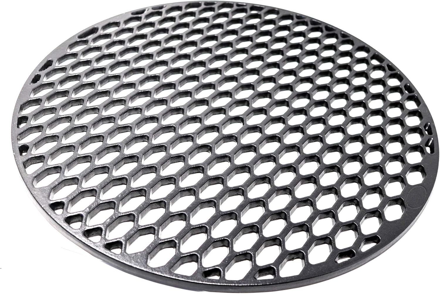 Aura outdoor products Cast Iron Grill Grate for 22 Inch Weber Kettle Grill – Works Great on The Kettle, Performer, Barrel Grills, Recteq Bullseye – Better Sear Marks