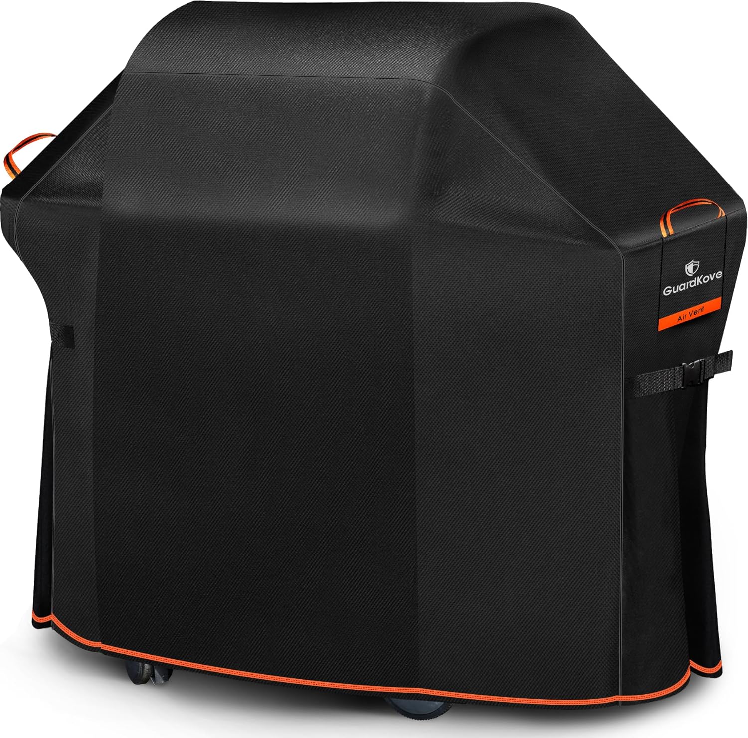 [Upgraded 1000D Heavy Duty Fabric] 55″ Grill Cover for Outdoor Grill, Waterproof, Tear & Fade Resistant BBQ Cover with Buckle & Air Vent, Gas Grill Cover for 3-4 Burner Weber Nexgrill Char-Broil Grill