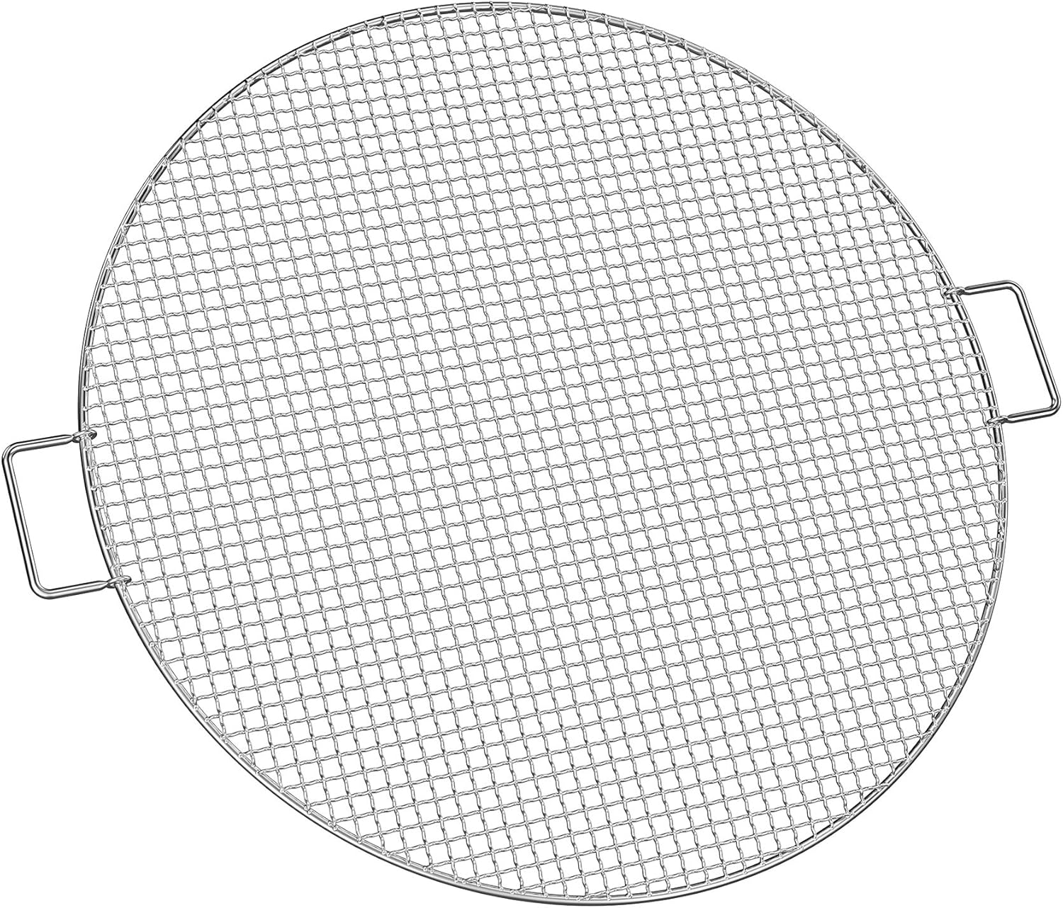 Stanbroil Fire Pit Cooking Grill Grate – Outdoor Round BBQ Campfire Grill Grid – Camping Cookware – Stainless Steel, 24 Inch