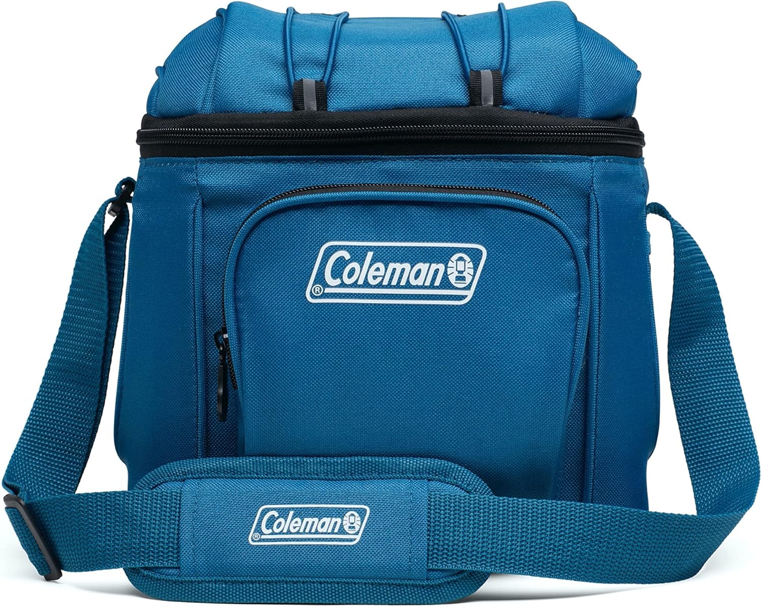 Coleman Chiller Insulated Soft Cooler, Leakproof 9/16/30 Can Cooler with 12+ Hour Ice Retention, Made with Recycled Materials, Great for Lunch, Camping, Beach, Pool, Sports, & More