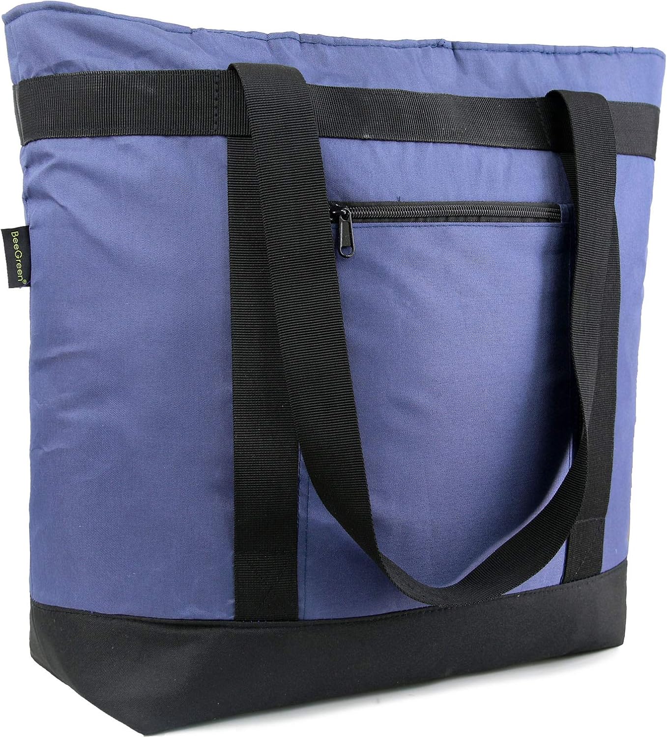 BeeGreen Insulated Cooler Bag Leakproof Freezer Shopping Tote for Groceries Heavy Duty Thermal Food Delivery Bag