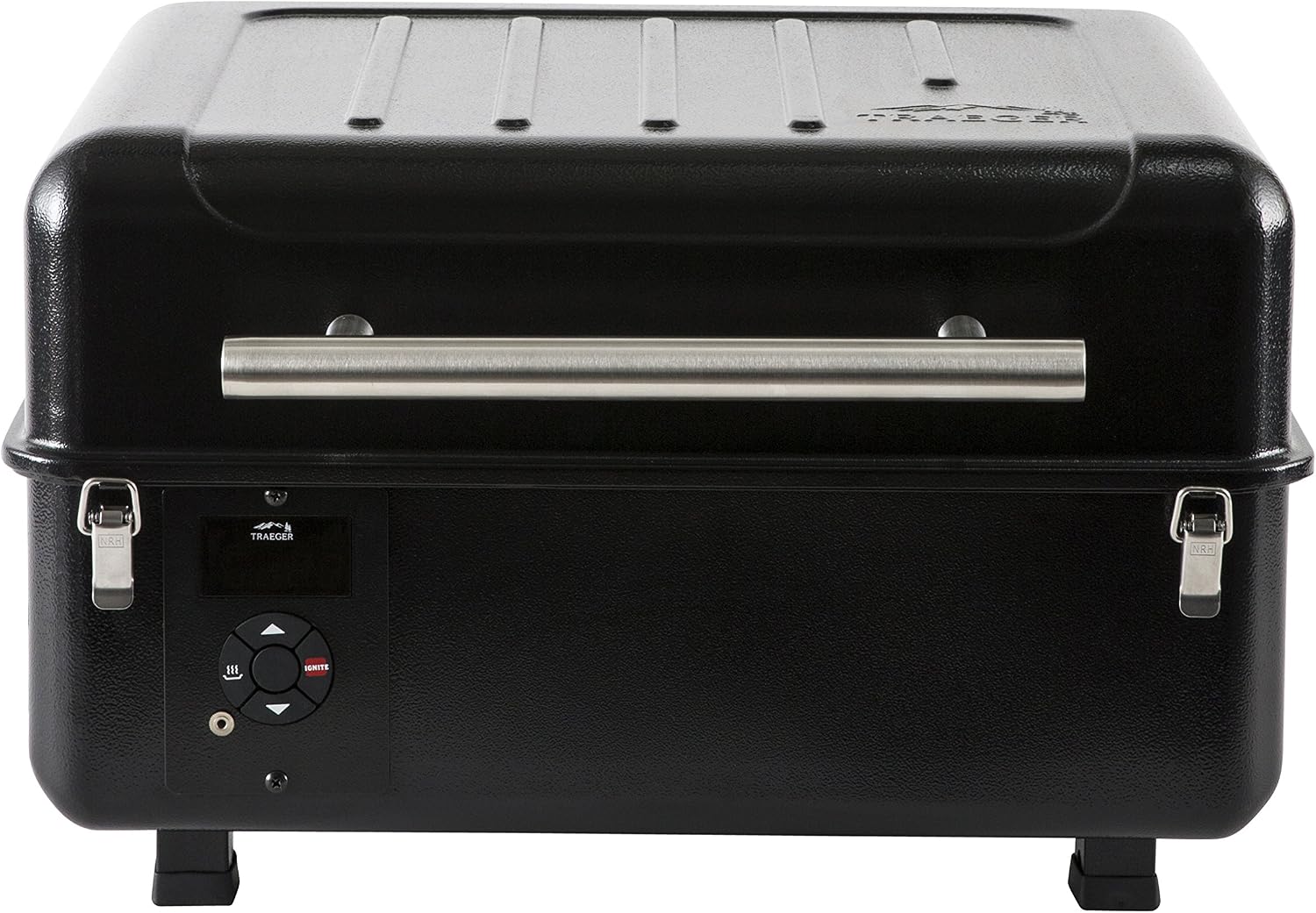 Traeger Grills Ranger Portable Wood Pellet Grill and Smoker, Black Small & Full-Length Grill Cover – Ranger/Scout
