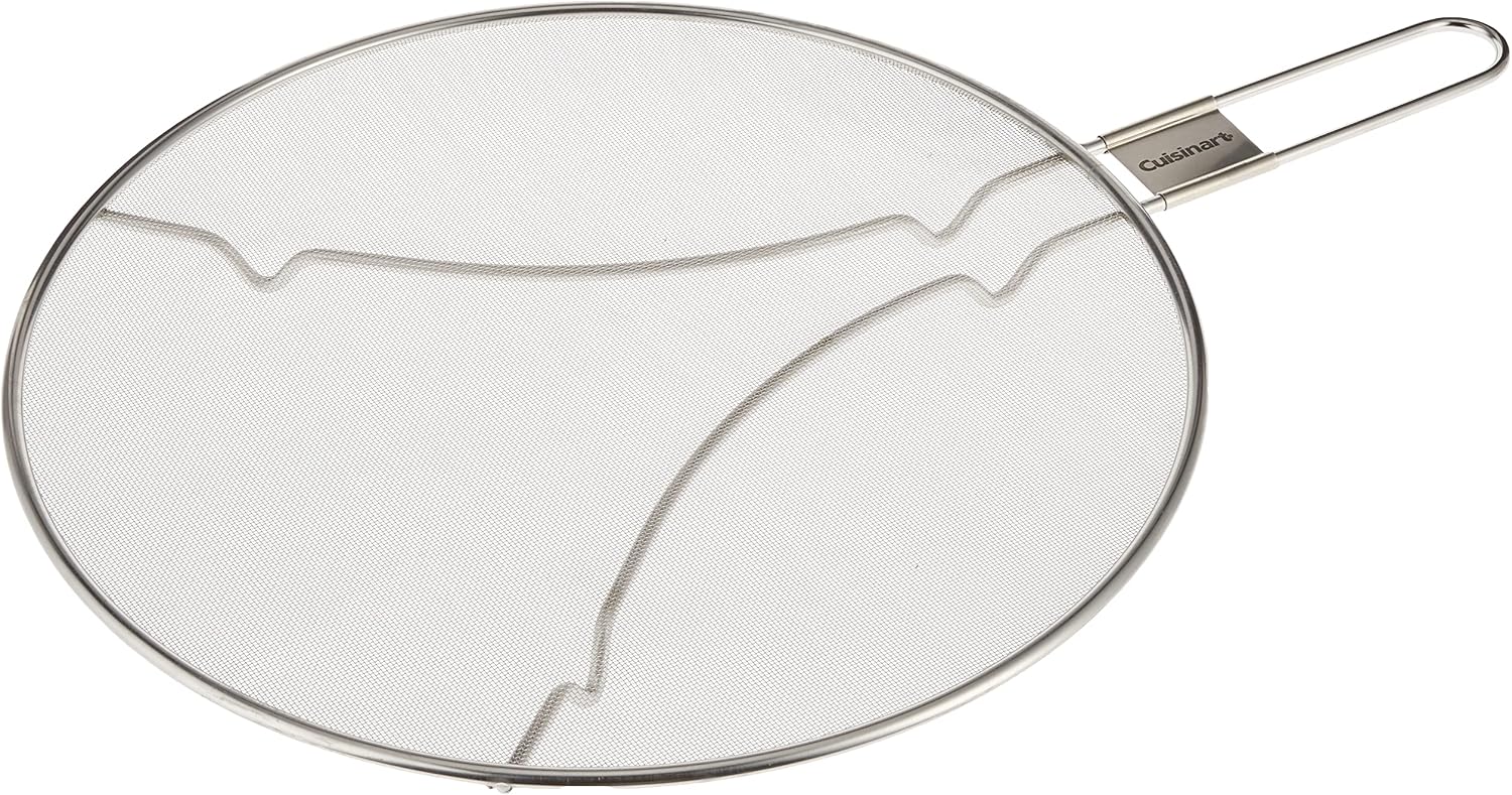 Cuisinart Mesh Splatter Screen Guard, 13.5″, Silver